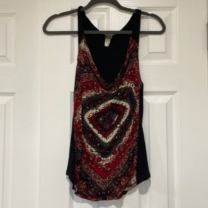 Free People Cowl Neck tank top, size x-small